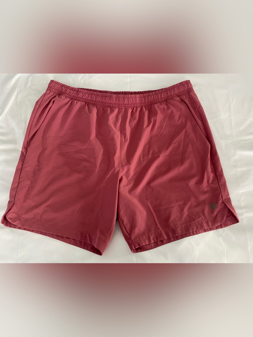 Layer 8 Rose Pink Men’s Athletic Shorts - XL